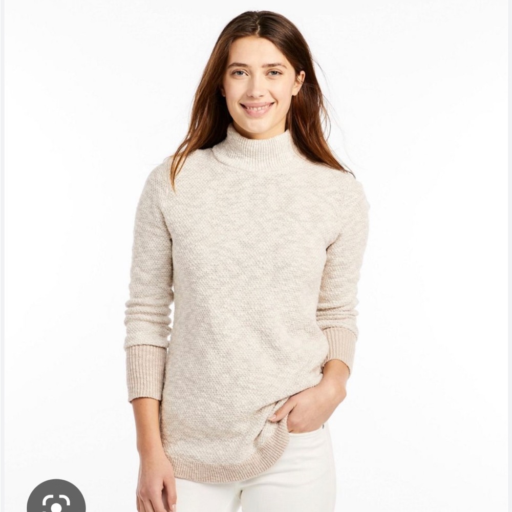 L.L.Bean signature cotton/linen tunic